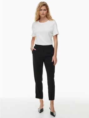 ARITZIA BABATON Conan pants. Black. Mid-rise Size 10